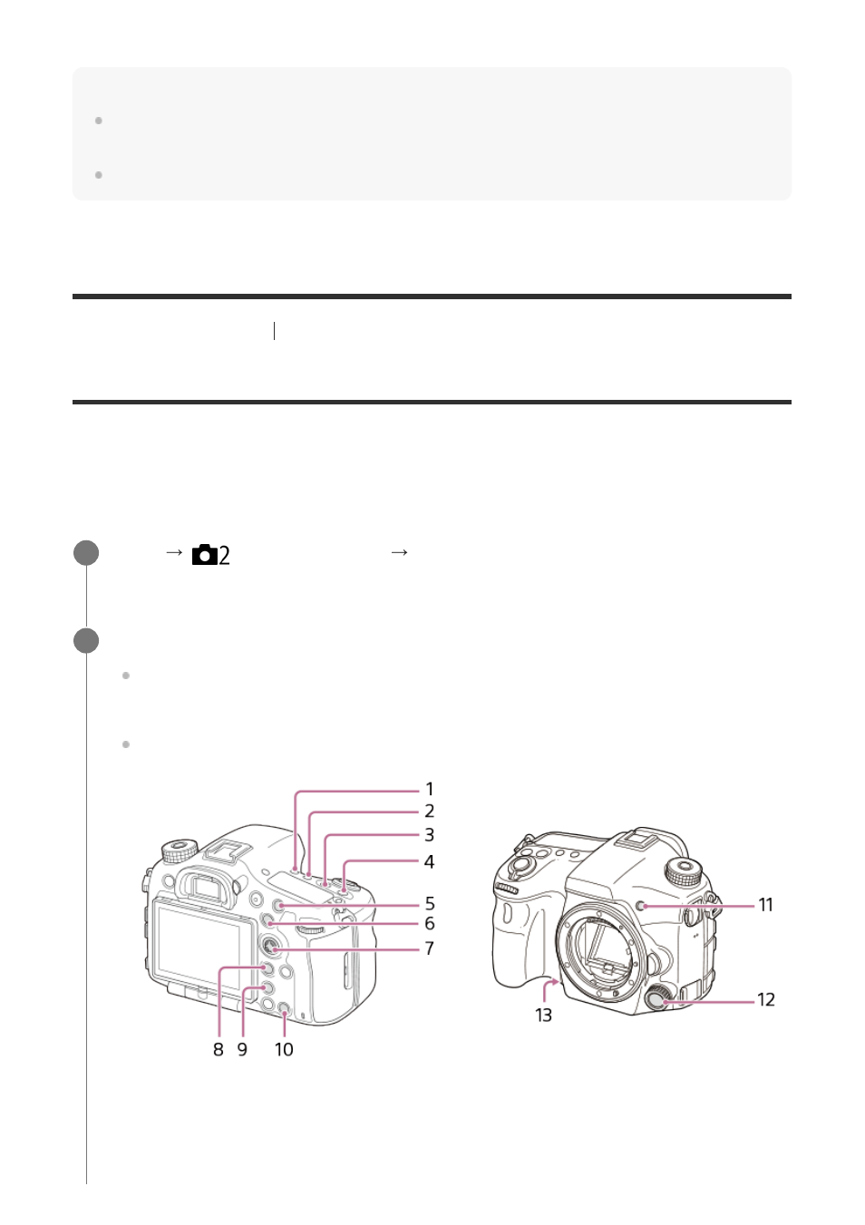 Custom key(shoot.)/custom key(pb) [182, Custom key(shoot.)/custom key(pb) [357, Custom key(shoot.)/custom key(pb) | Sony ILCA-99M2 User Manual | Page 335 / 413