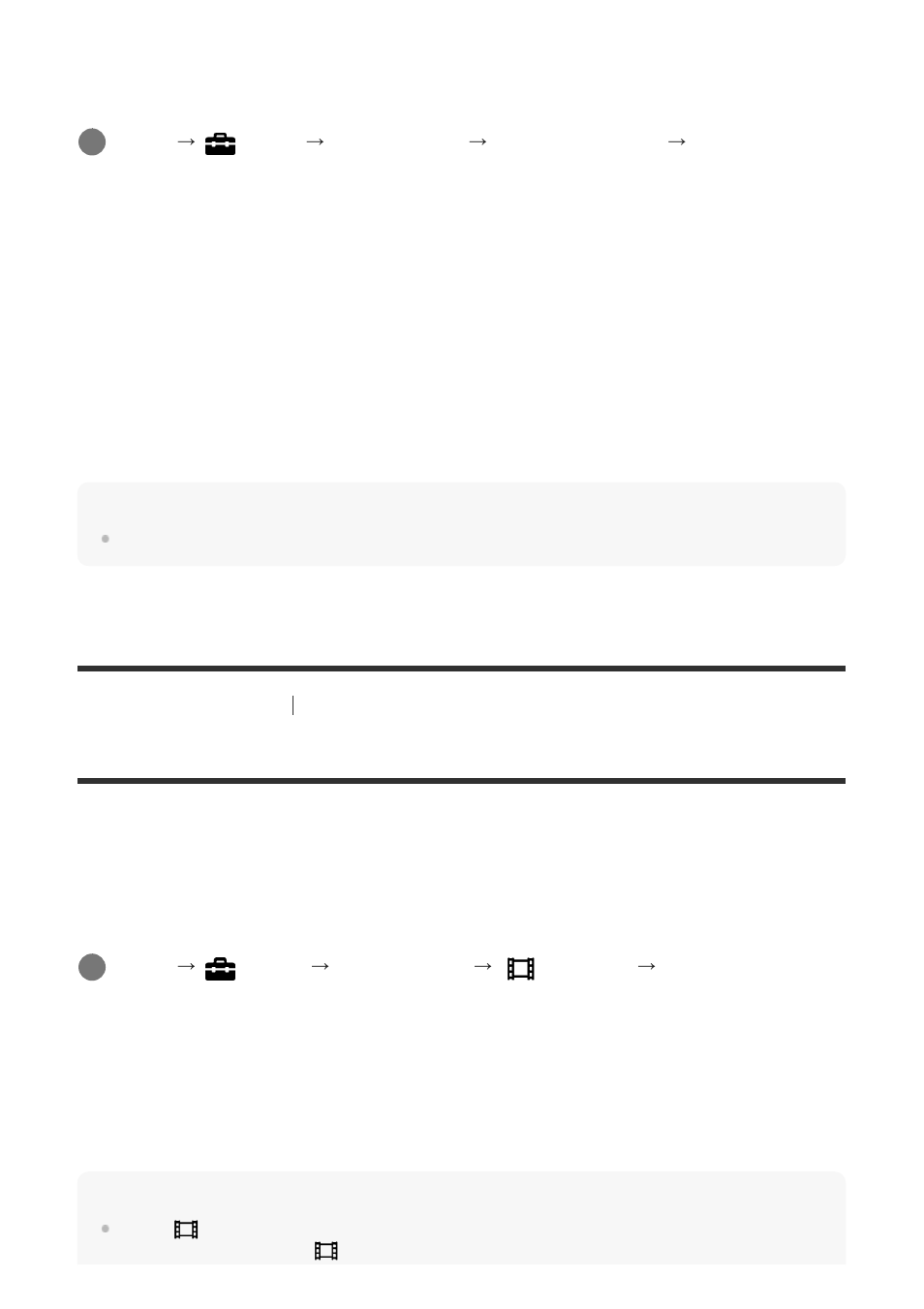 Hdmi settings: tc output (movie) [215, Hdmi settings: tc output (movie) [408, Hdmi settings: tc output (movie) | Sony ILCA-99M2 User Manual | Page 373 / 413