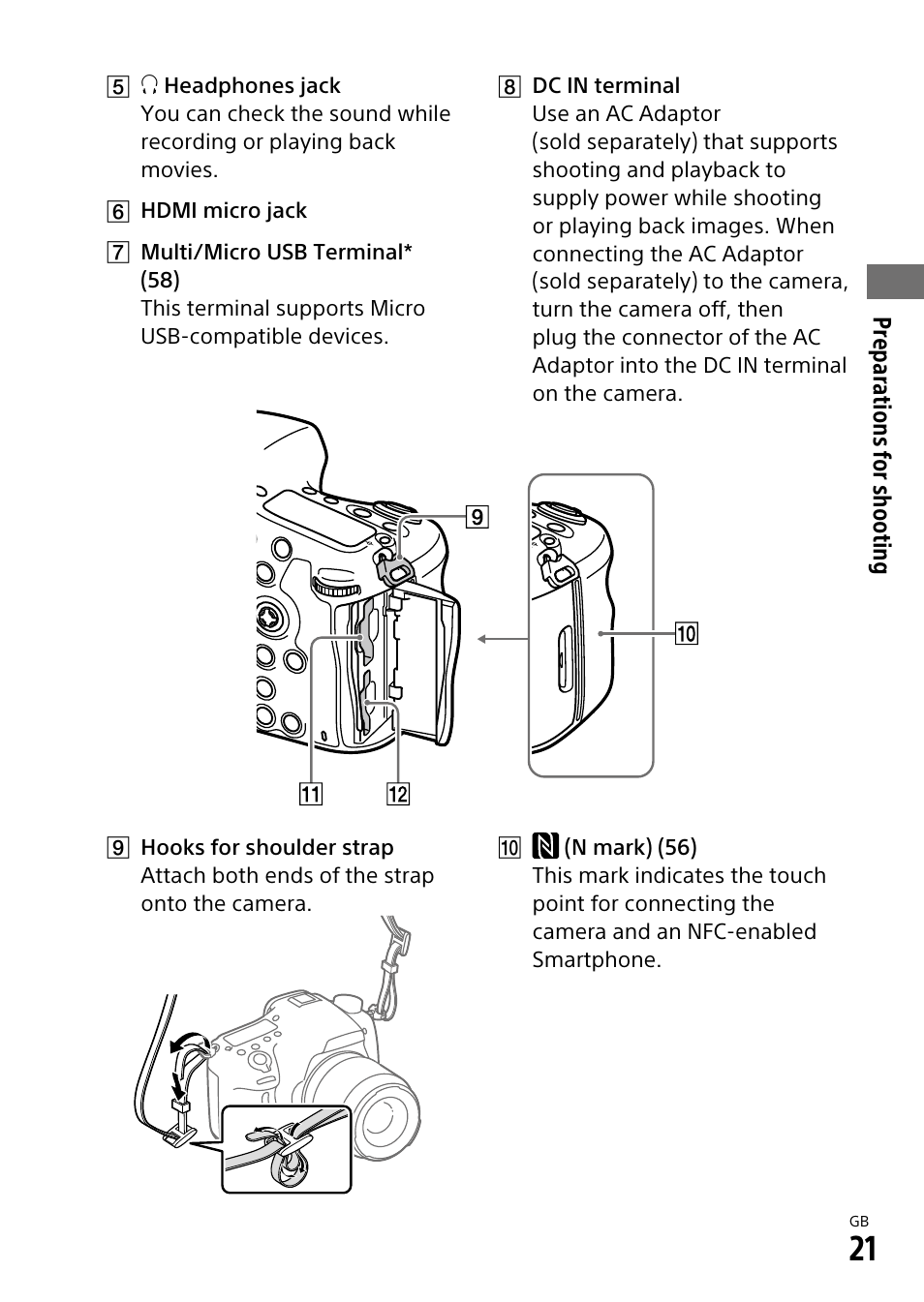 Sony ILCA-99M2 User Manual | Page 21 / 104