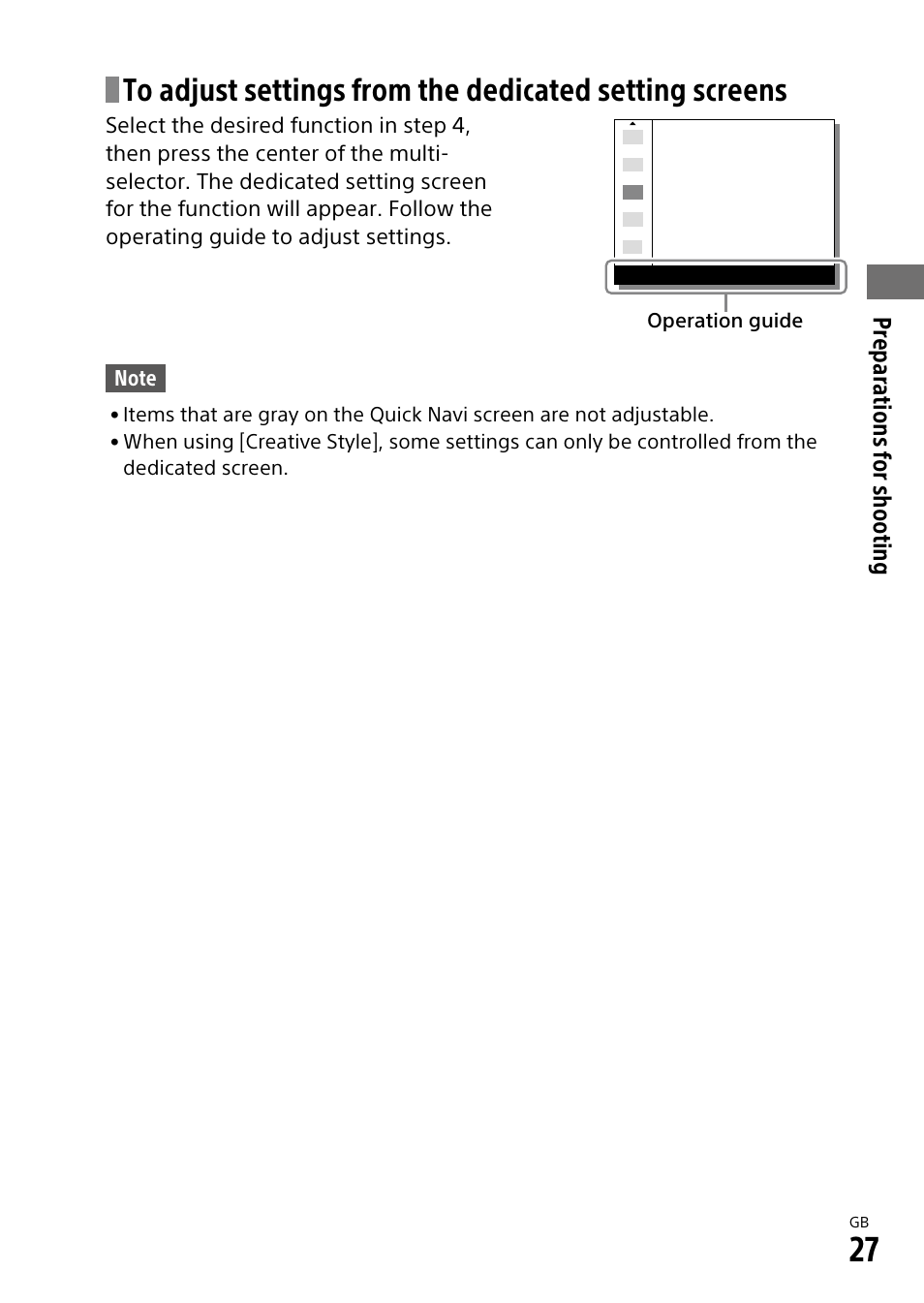 Sony ILCA-99M2 User Manual | Page 27 / 104