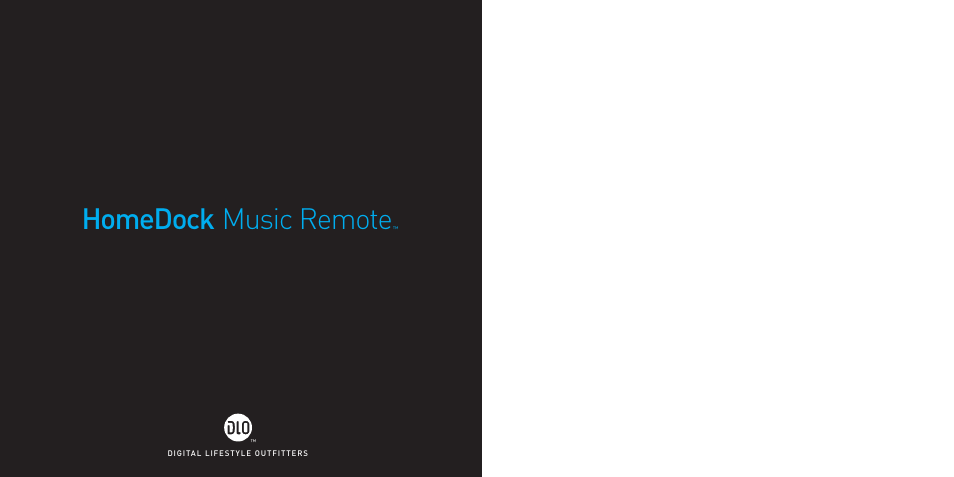 DLO HomeDock M-61000-070302-D User Manual | 13 pages