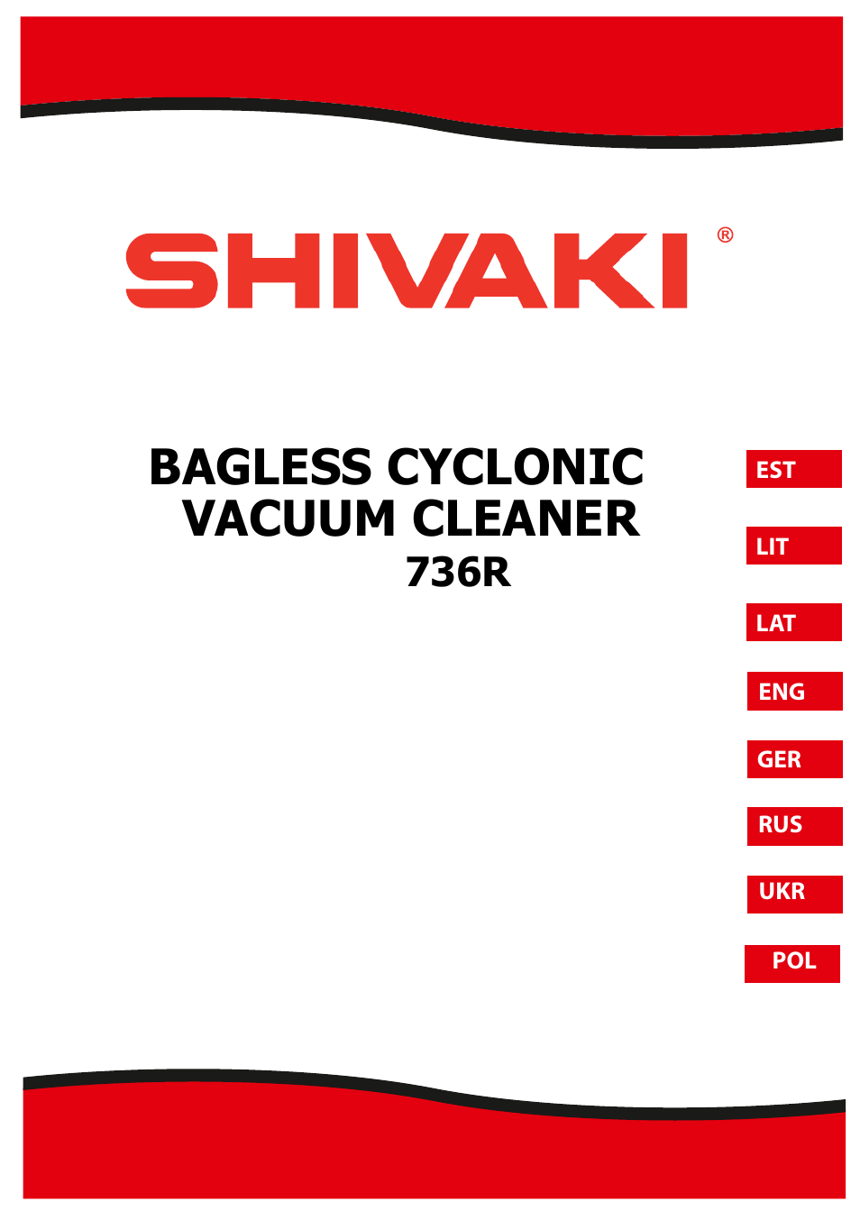 Shivaki SVC-1736R User Manual | 68 pages