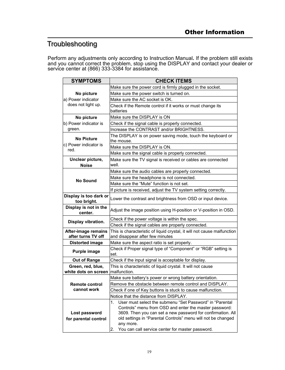 Digimate DGL3704M User Manual | Page 21 / 22