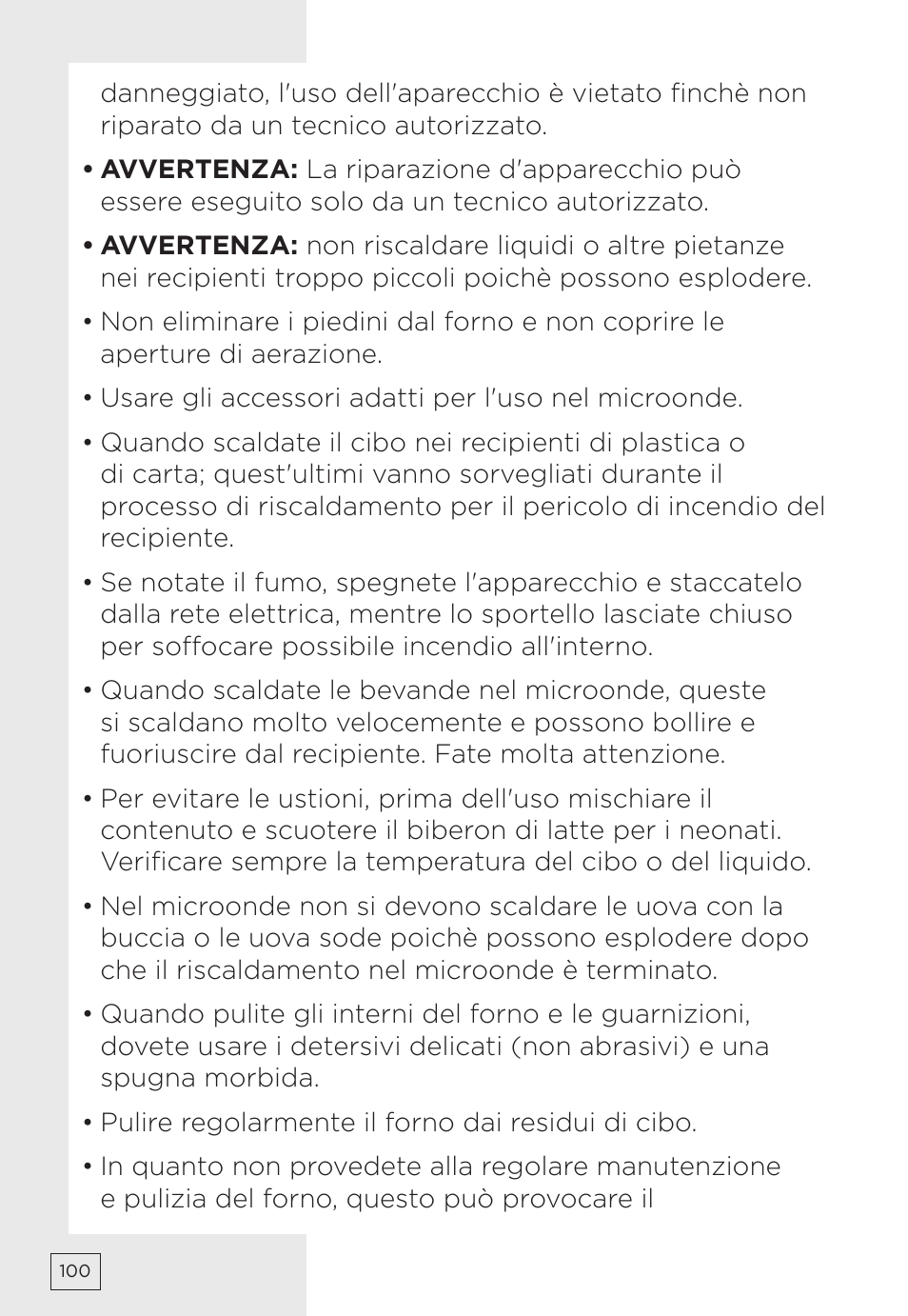 Gorenje MMO20DBII User Manual | Page 100 / 116