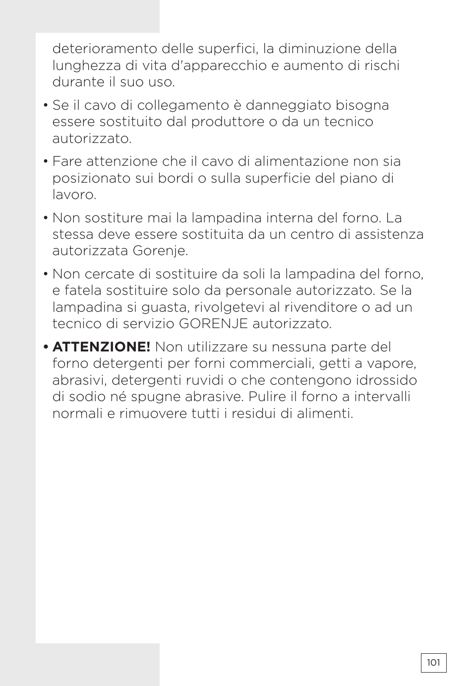Gorenje MMO20DBII User Manual | Page 101 / 116