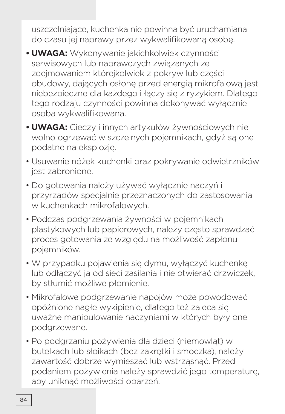 Gorenje MMO20DBII User Manual | Page 84 / 116