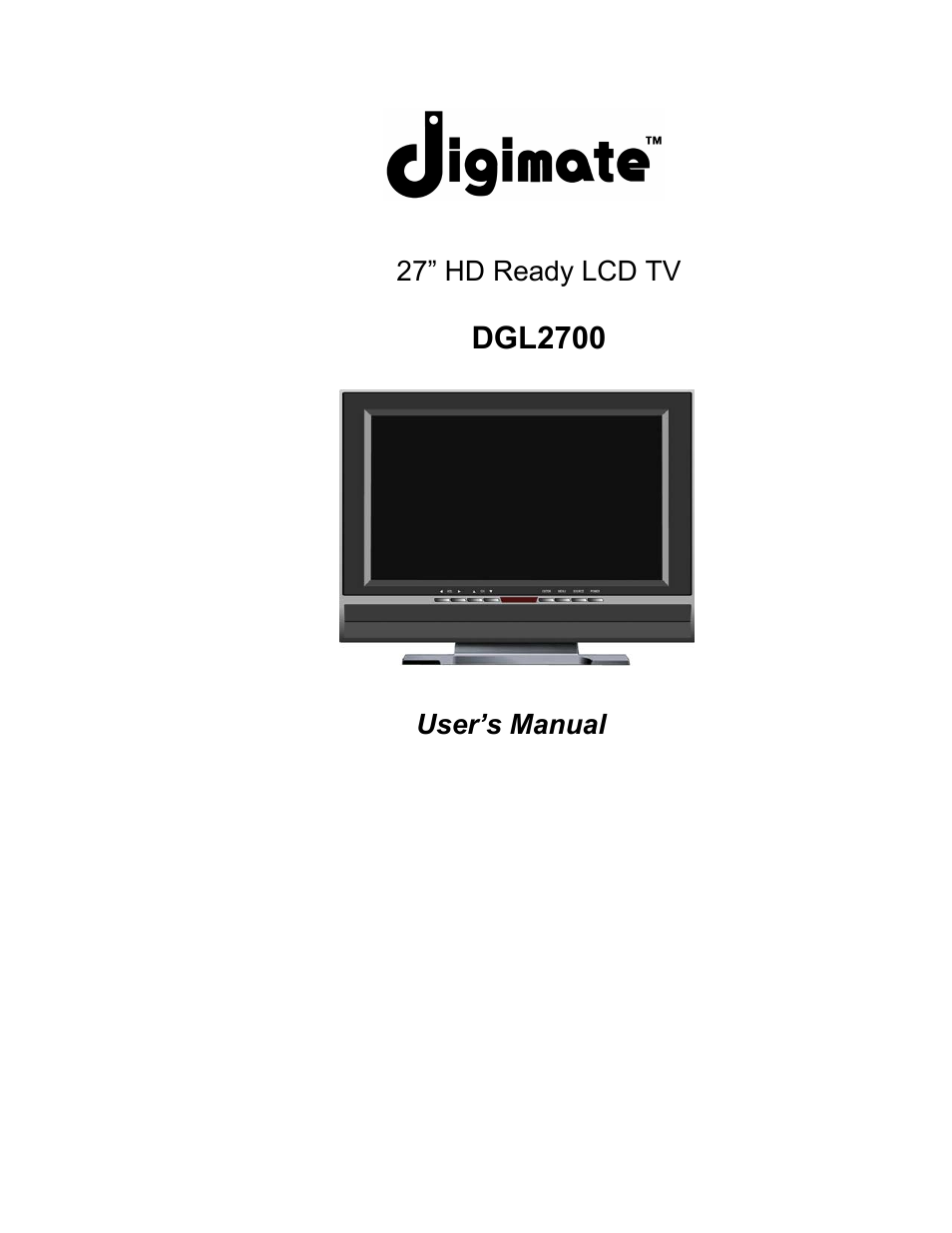 Digimate DGL2700 User Manual | 29 pages