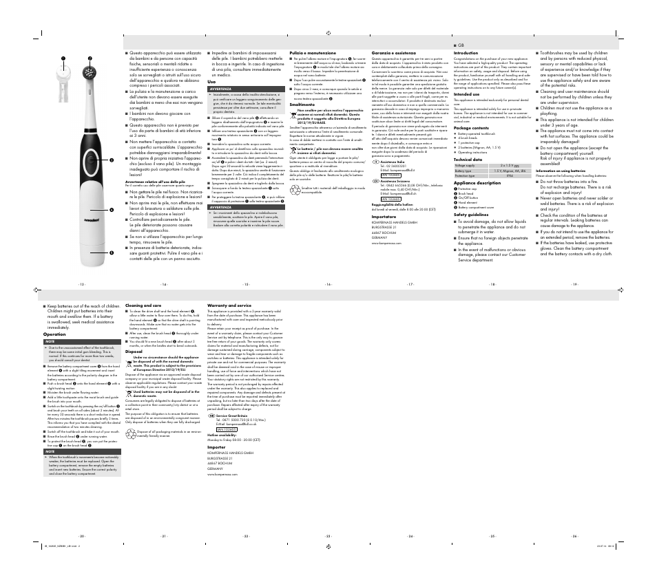 Nevadent NZB 3 B1 User Manual | Page 2 / 2