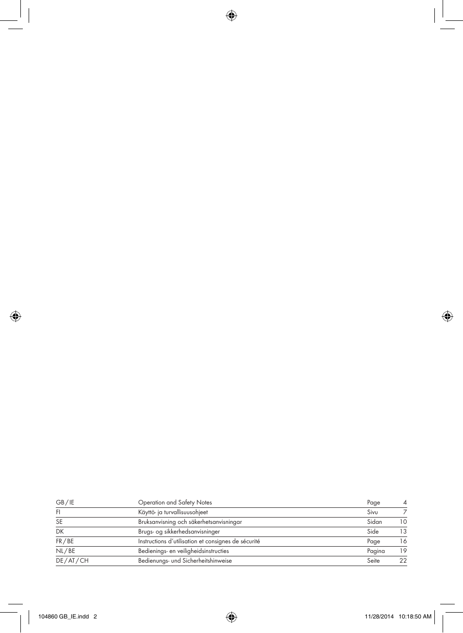 Meradiso Z31955A User Manual | Page 2 / 25