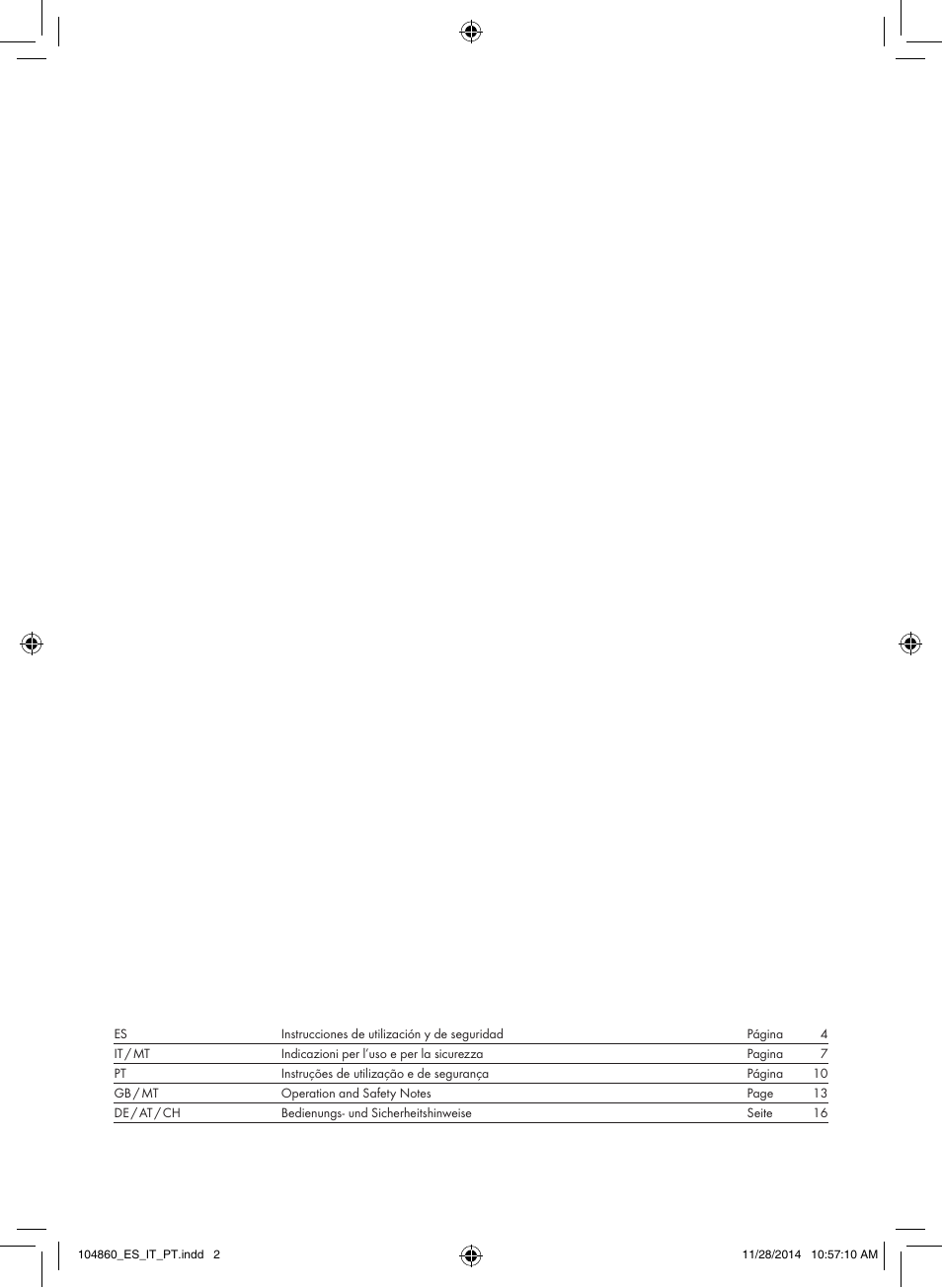 Meradiso Z31955A User Manual | Page 2 / 19