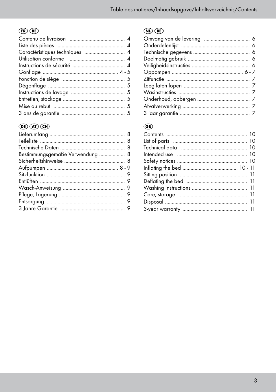 Meradiso KR-1678 User Manual | Page 3 / 12