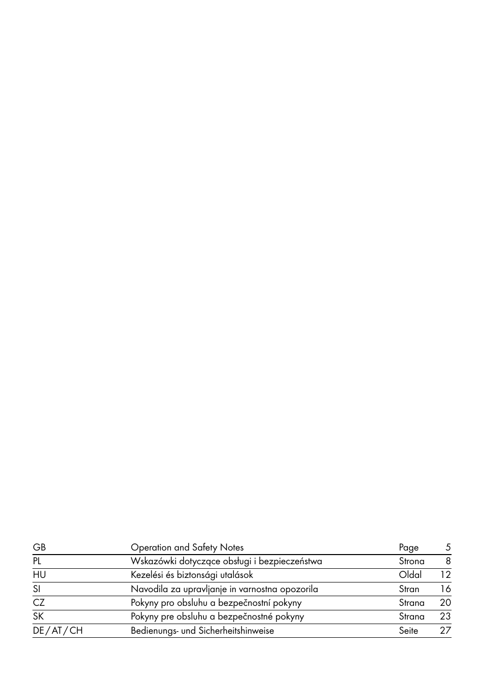 Meradiso Z30155 User Manual | Page 2 / 31