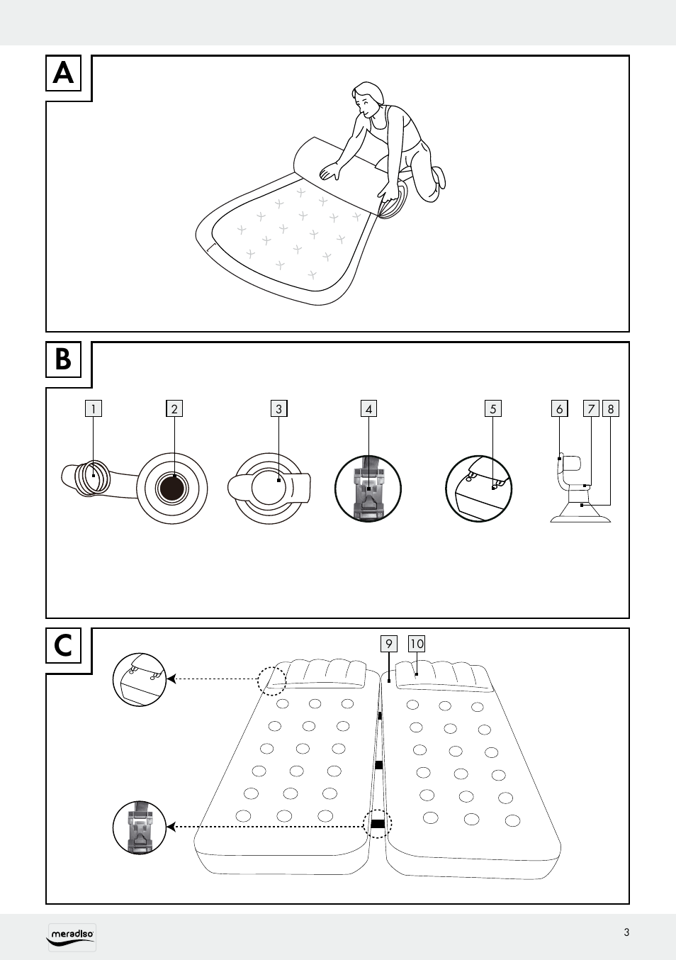 Ab c | Meradiso Z30155 User Manual | Page 3 / 31