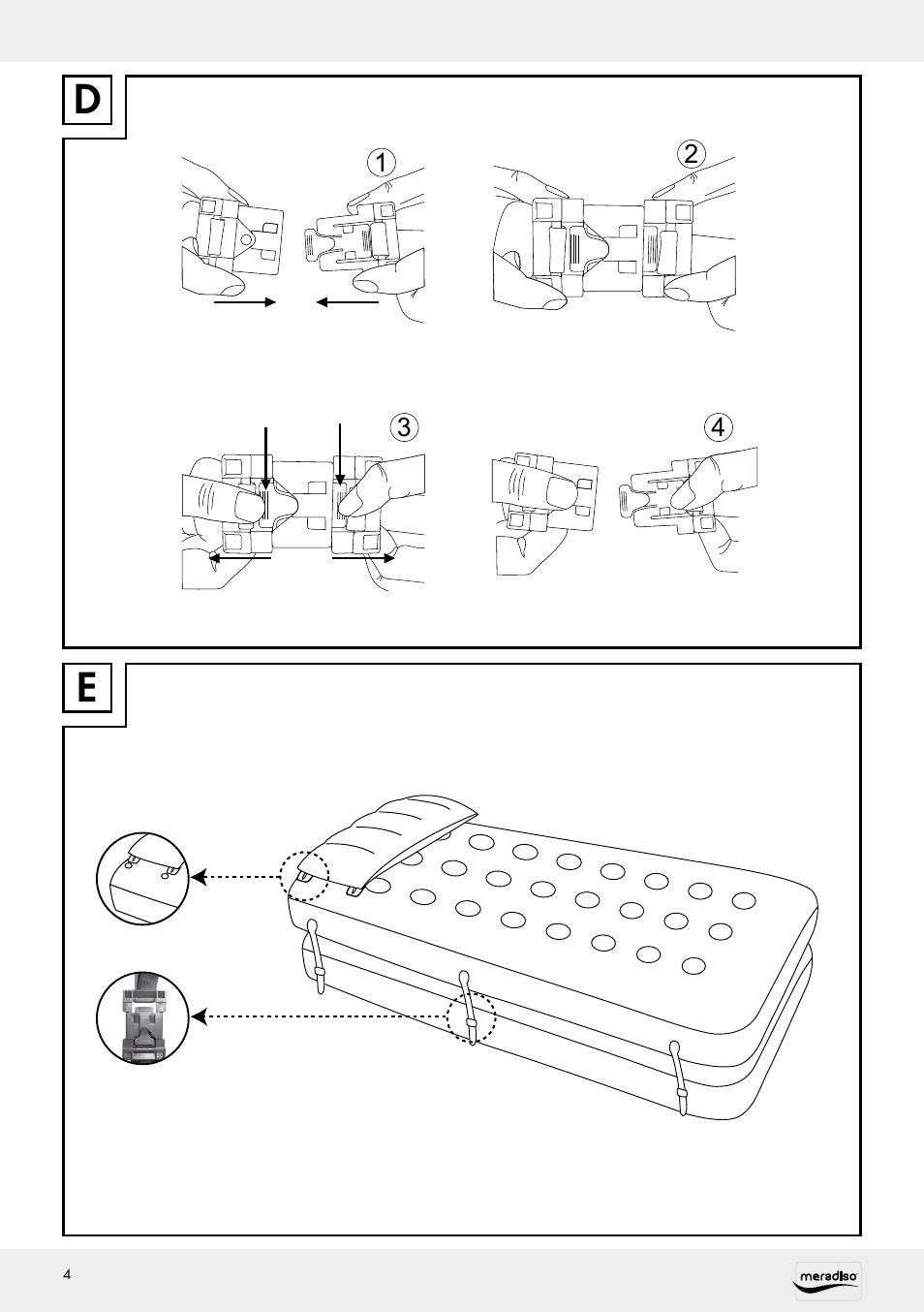 Meradiso Z30155 User Manual | Page 4 / 31
