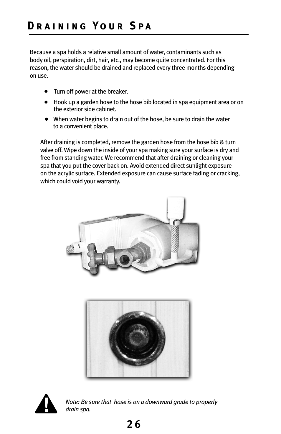 Dynasty Spas Deluxe System D-1000 User Manual | Page 26 / 33