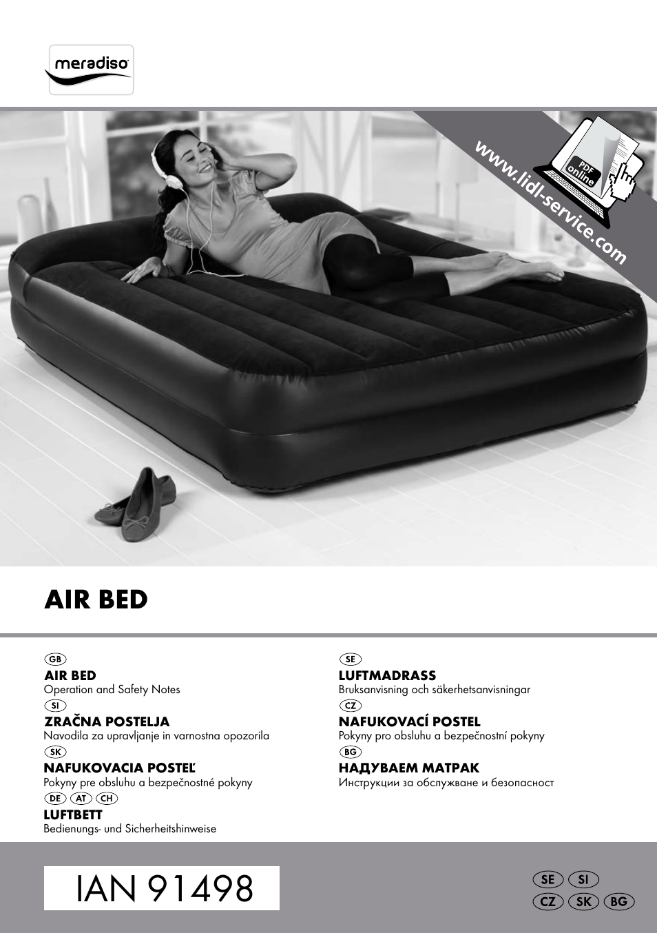 Meradiso Z31600GB User Manual | 33 pages