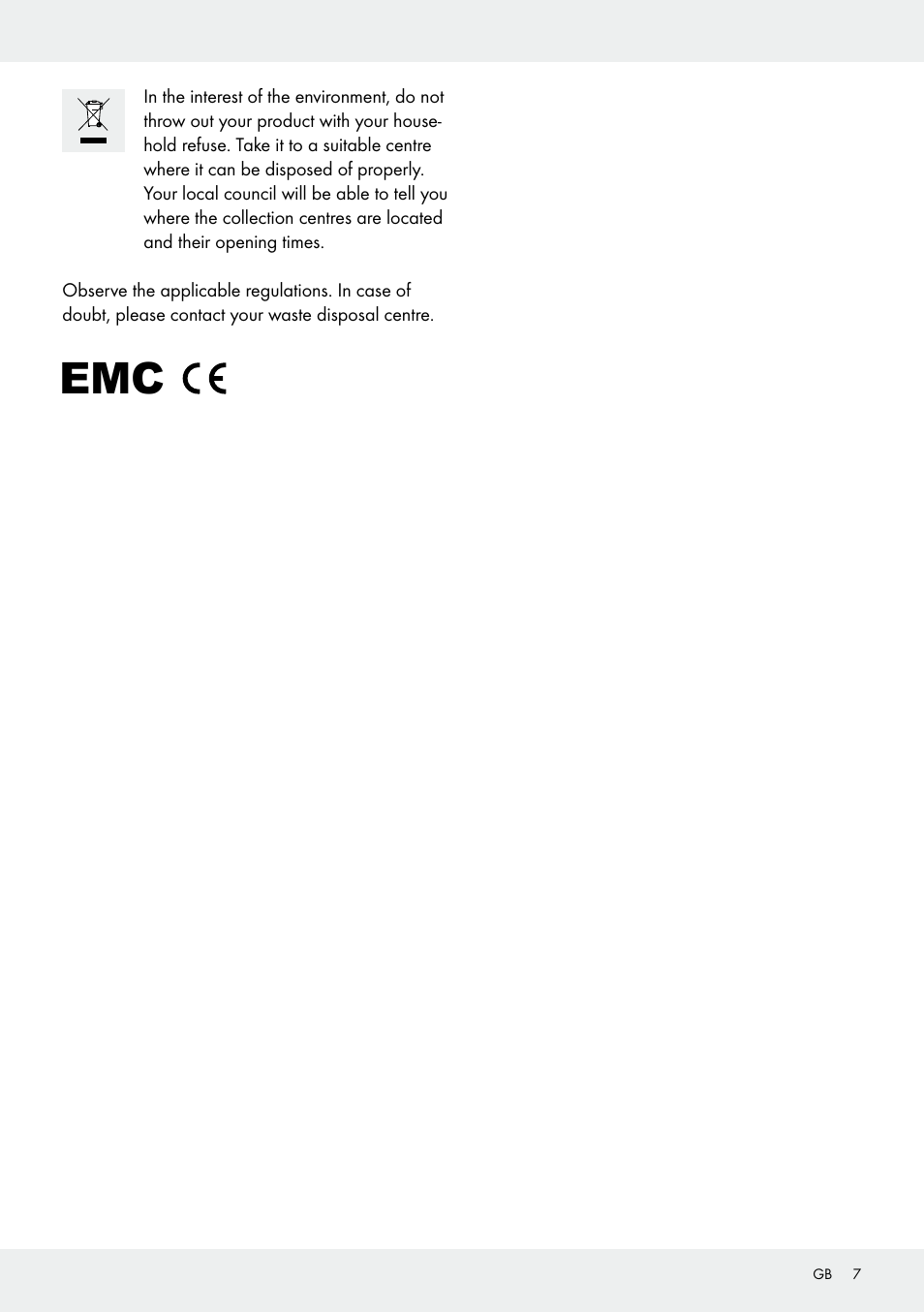 Meradiso Z31600GB User Manual | Page 7 / 33