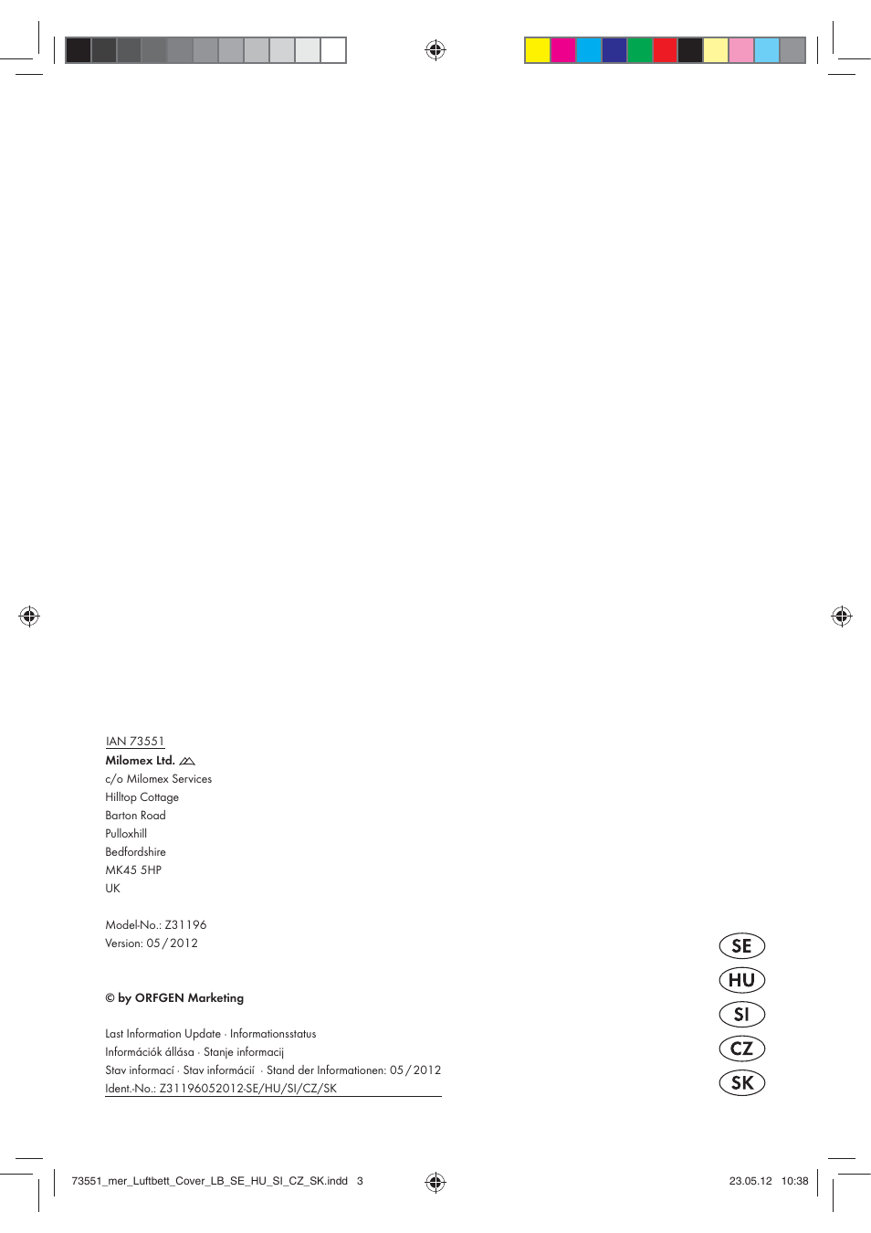 Meradiso Z31196 User Manual | Page 33 / 33