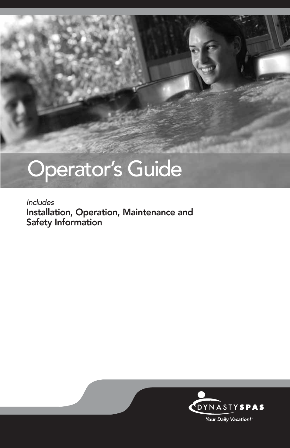 Dynasty Spas 2008 User Manual | 28 pages