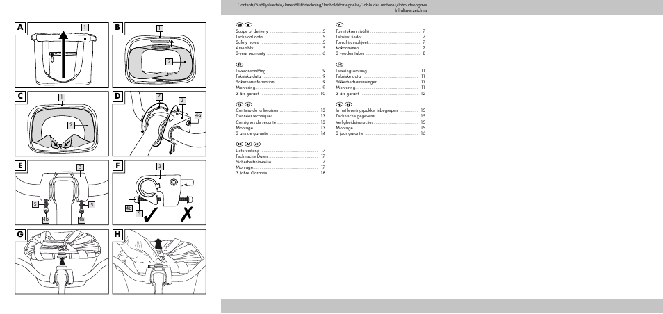 Topmove Bike Basket LT-1542 User Manual | Page 2 / 18