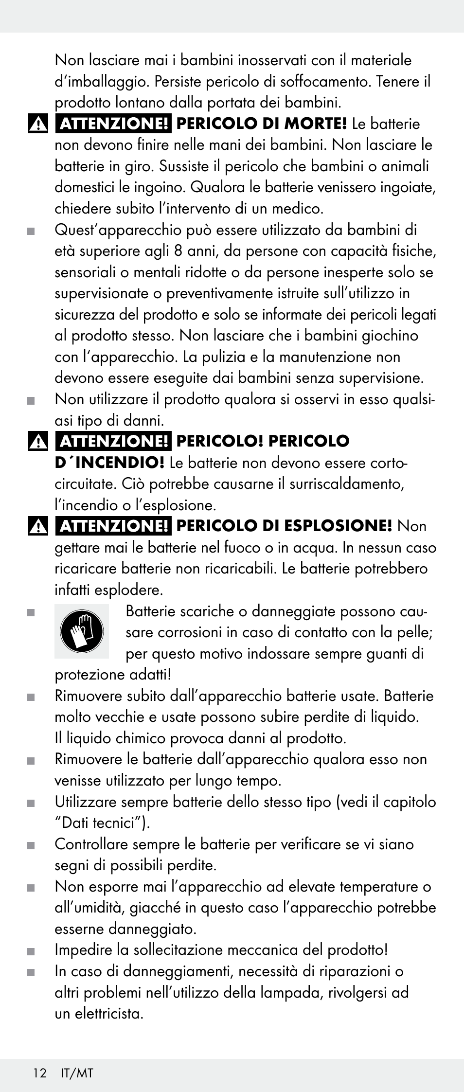 Melinera Z30893A/Z30893C/Z30893F User Manual | Page 12 / 29