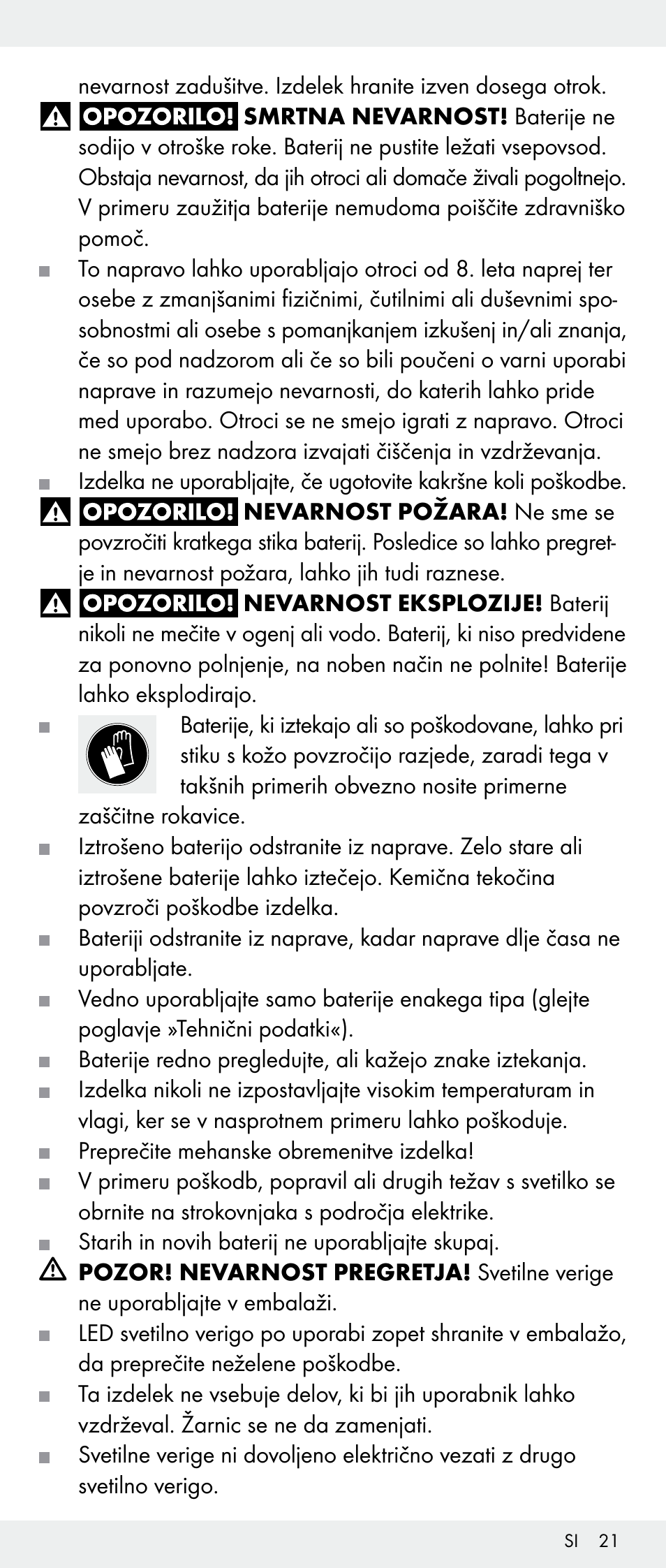 Melinera Z30893A/Z30893C/Z30893F User Manual | Page 21 / 40