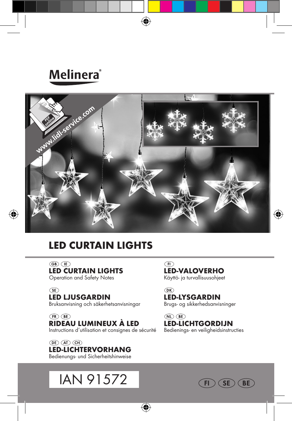 Melinera Z30171-BS/Z31589-BS User Manual | 49 pages