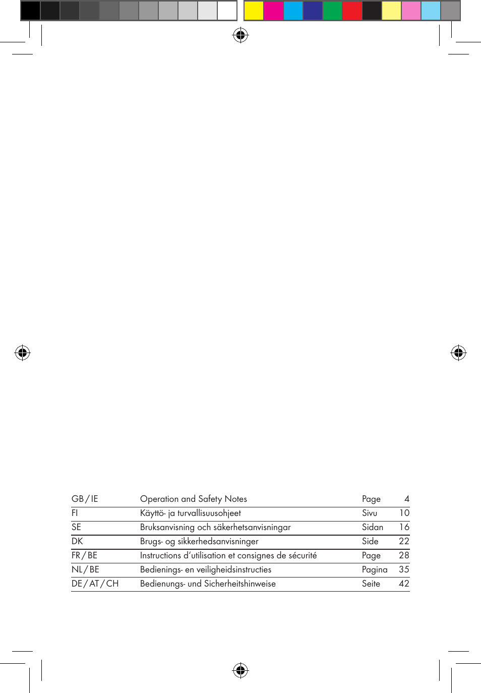 Melinera Z30171-BS/Z31589-BS User Manual | Page 2 / 49