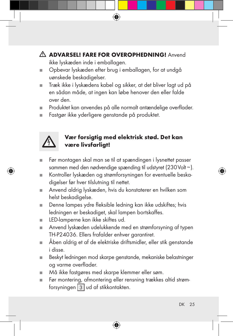 Melinera Z30171-BS/Z31589-BS User Manual | Page 25 / 49