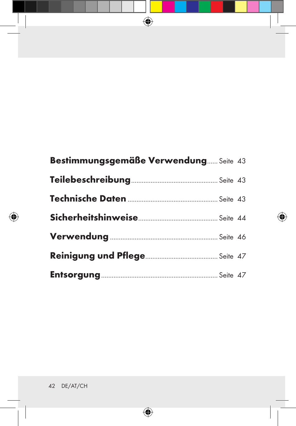 Melinera Z30171-BS/Z31589-BS User Manual | Page 42 / 49