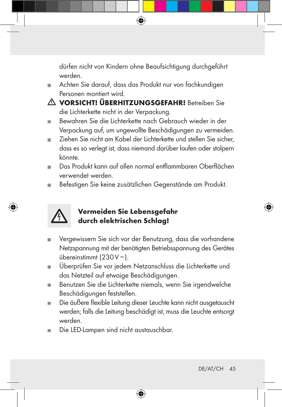 Melinera Z30171-BS/Z31589-BS User Manual | Page 45 / 49