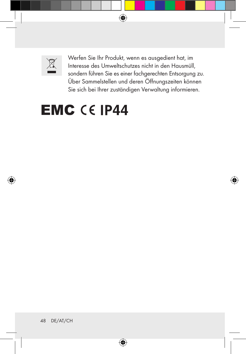 Melinera Z30171-BS/Z31589-BS User Manual | Page 48 / 49