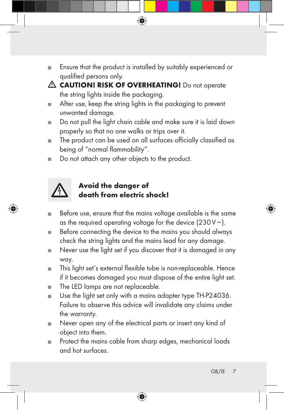 Melinera Z30171-BS/Z31589-BS User Manual | Page 7 / 49