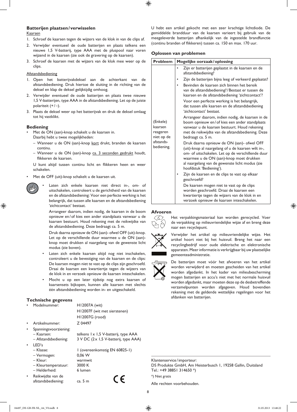 Melinera Z04497 User Manual | Page 8 / 8