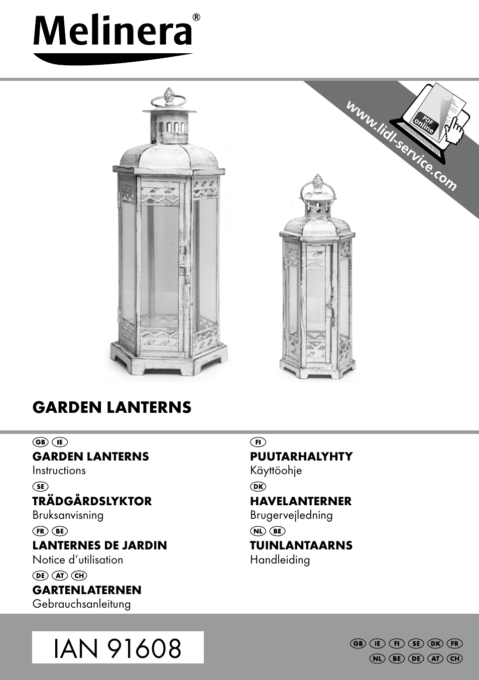 Melinera LS-1662 User Manual | 16 pages