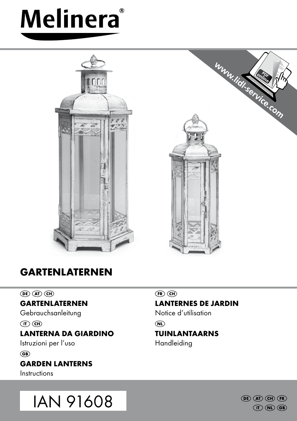 Melinera LS-1662 User Manual | 12 pages