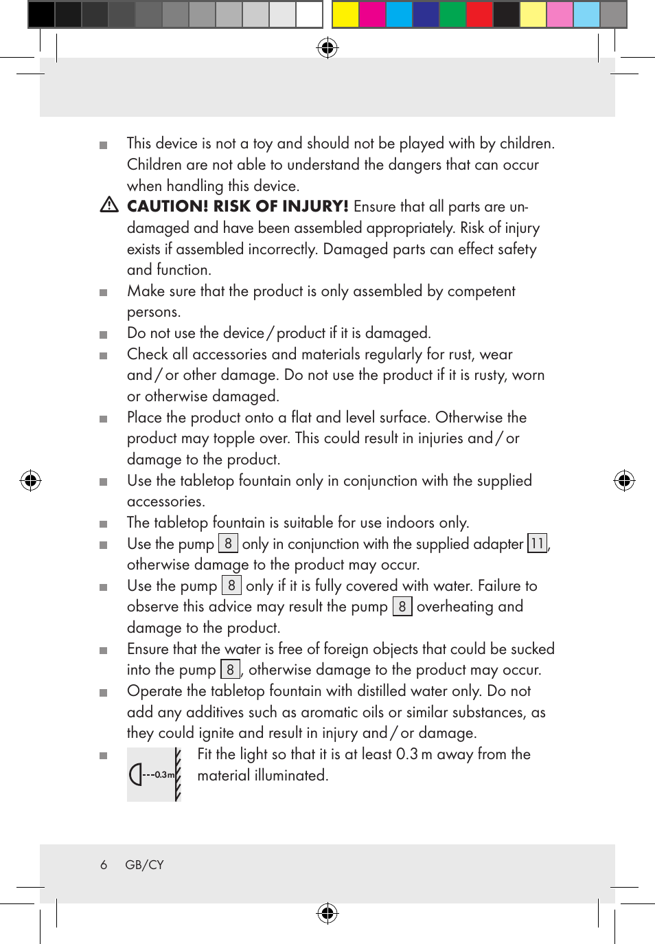 Melinera Z31300-BS User Manual | Page 6 / 24