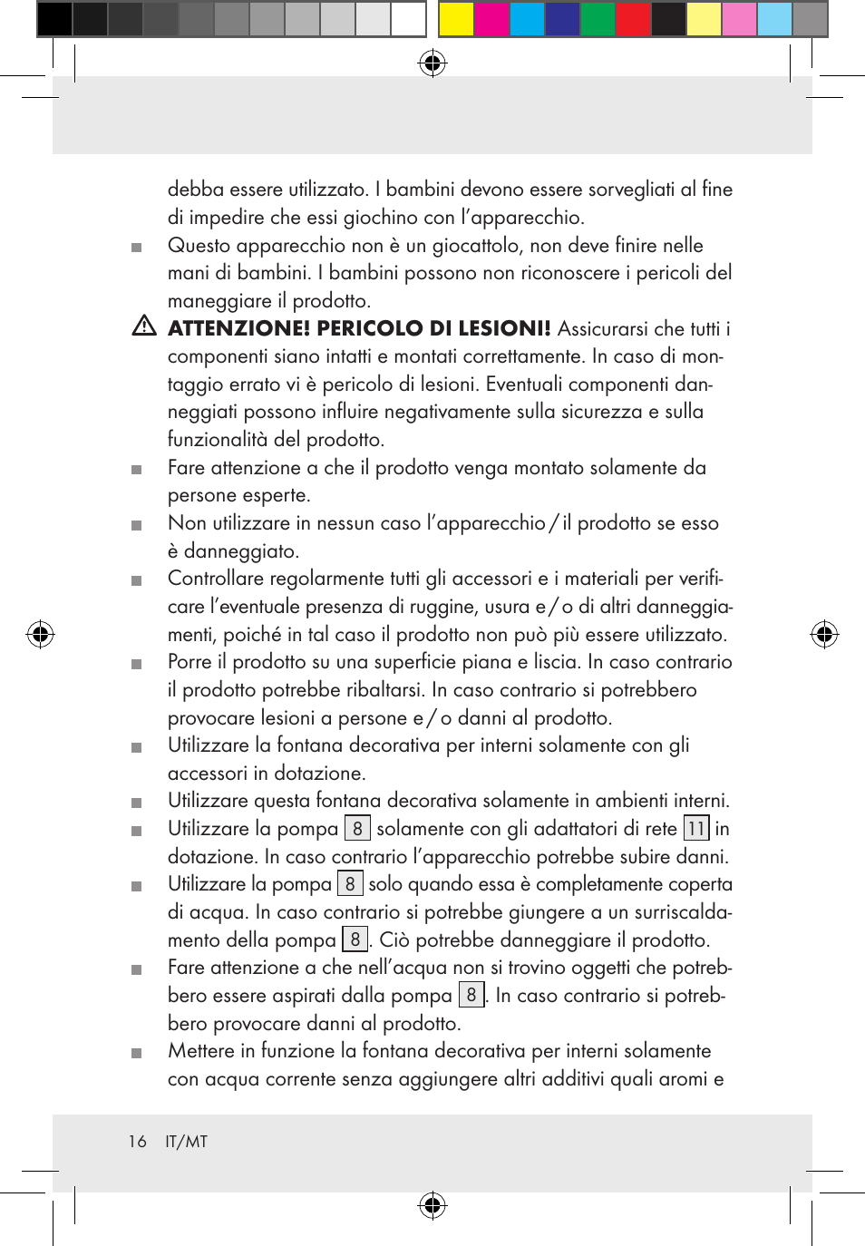 Melinera Z31300-BS User Manual | Page 16 / 54