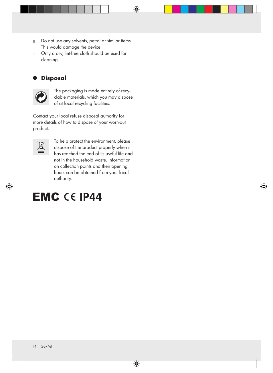 Melinera Z28957A-BS User Manual | Page 14 / 18