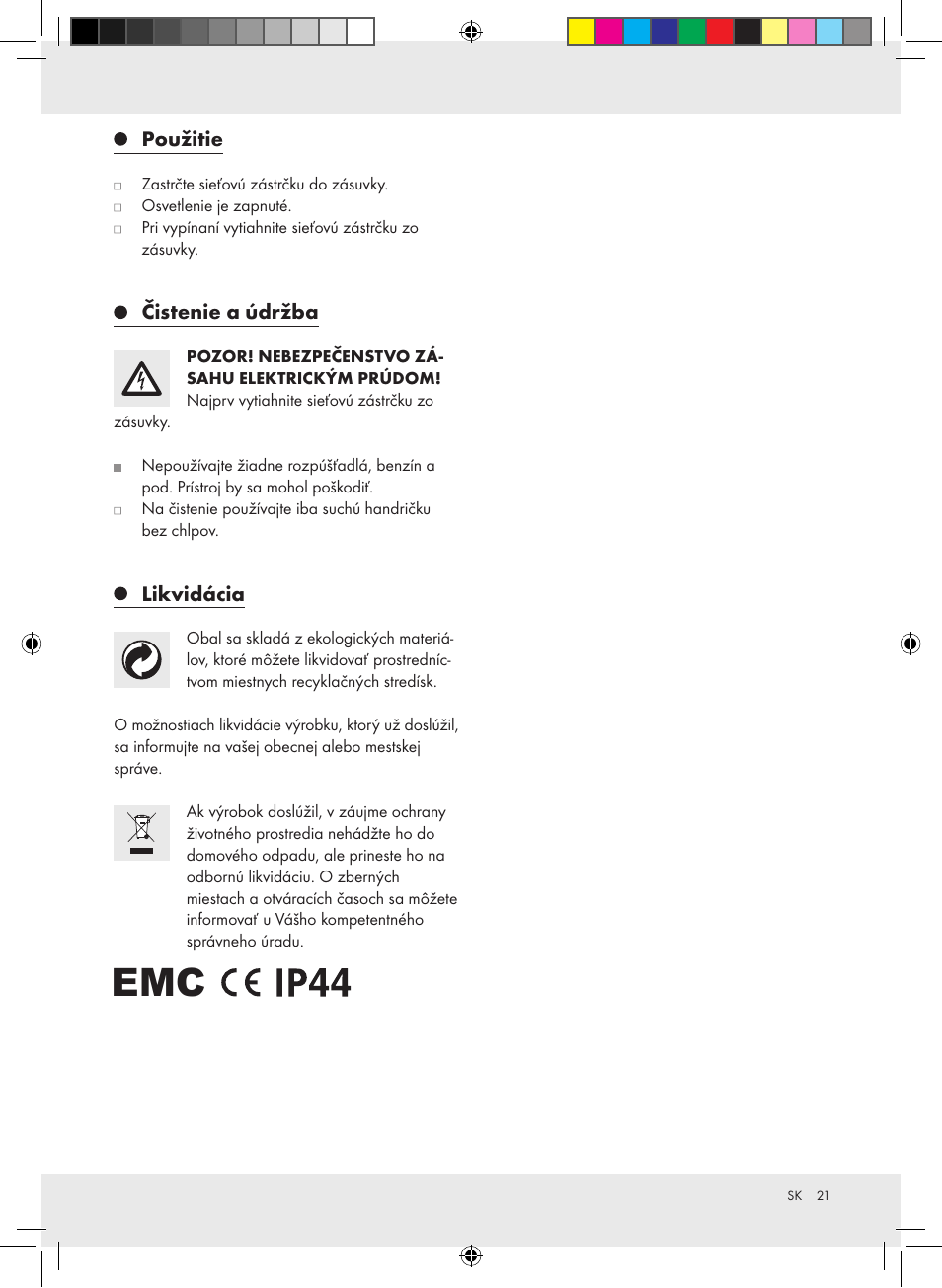 Melinera Z28957A-BS User Manual | Page 21 / 25