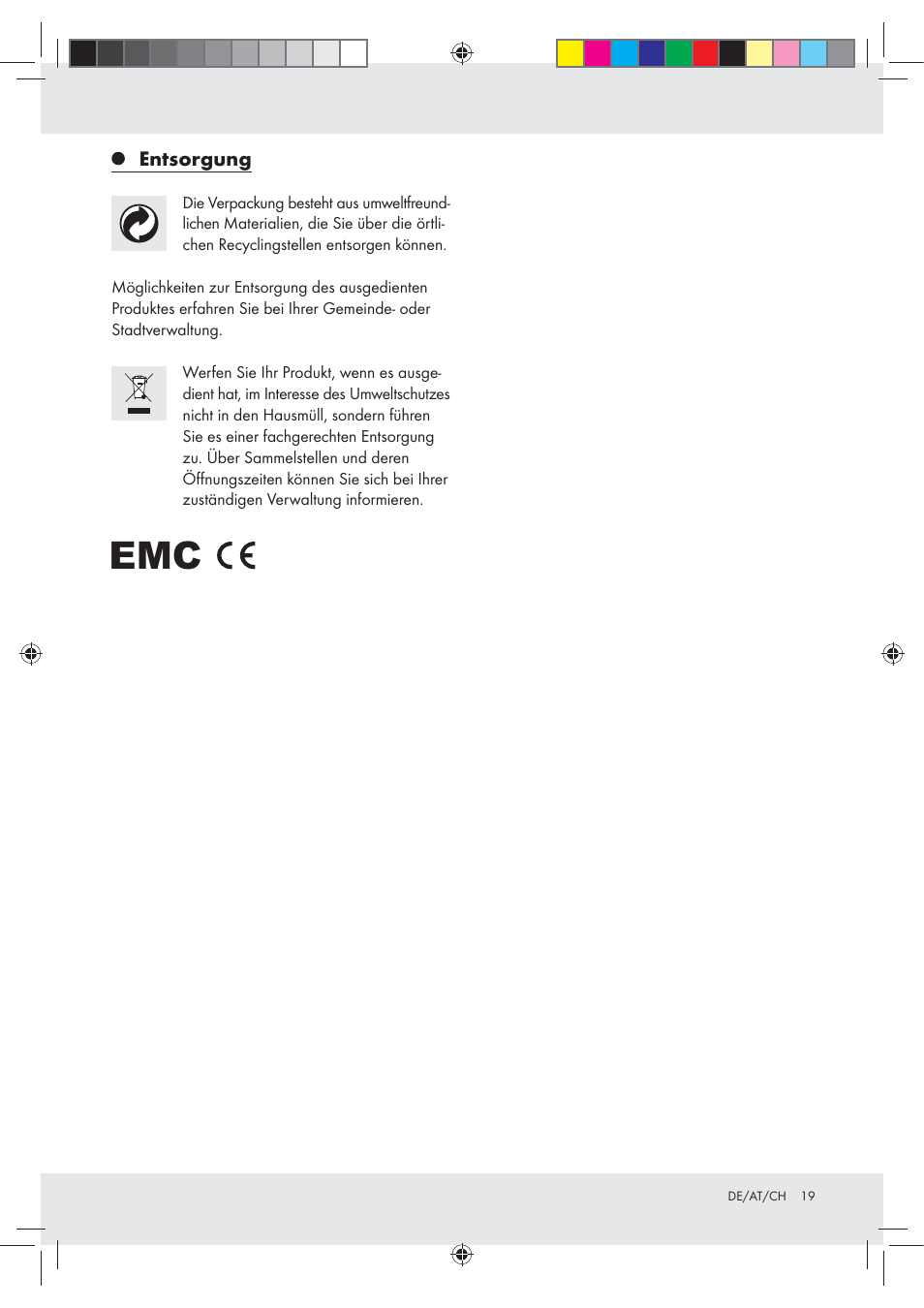 Melinera Z31245 User Manual | Page 19 / 20