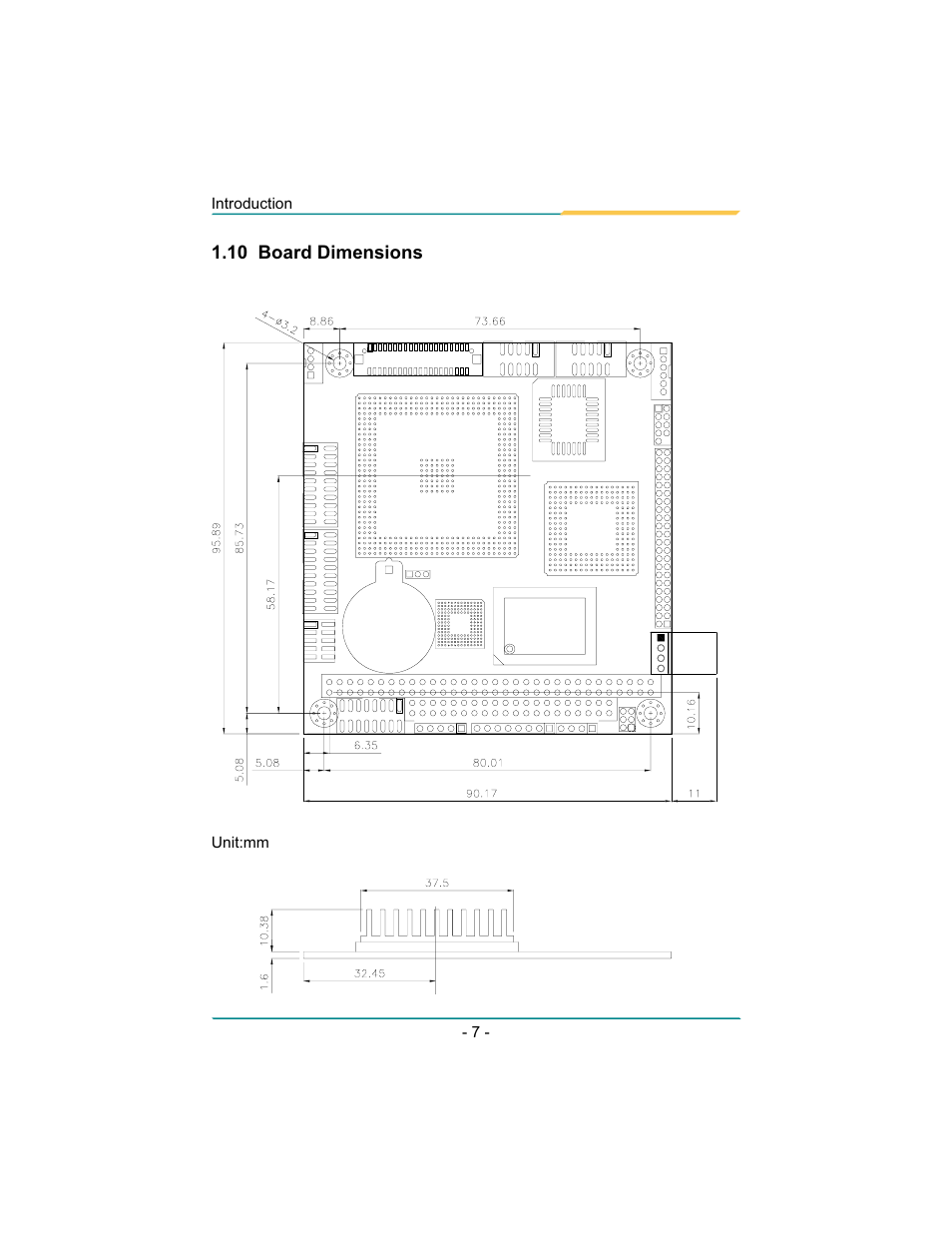 Diamond Systems Rhodeus-LC LX800 PC/104 User Manual | Page 10 / 57