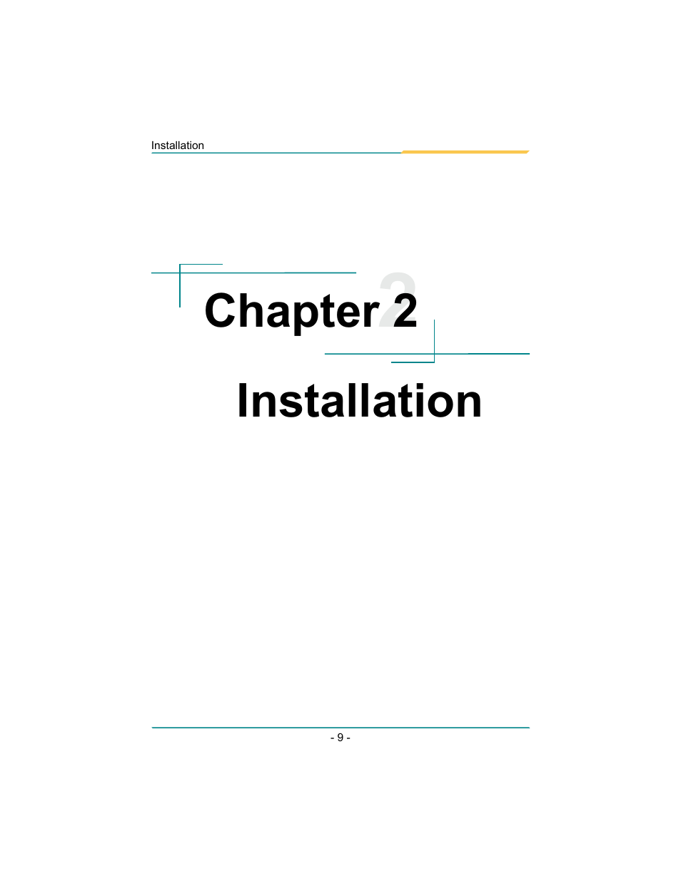 Chapter 2 installation | Diamond Systems Rhodeus-LC LX800 PC/104 User Manual | Page 12 / 57