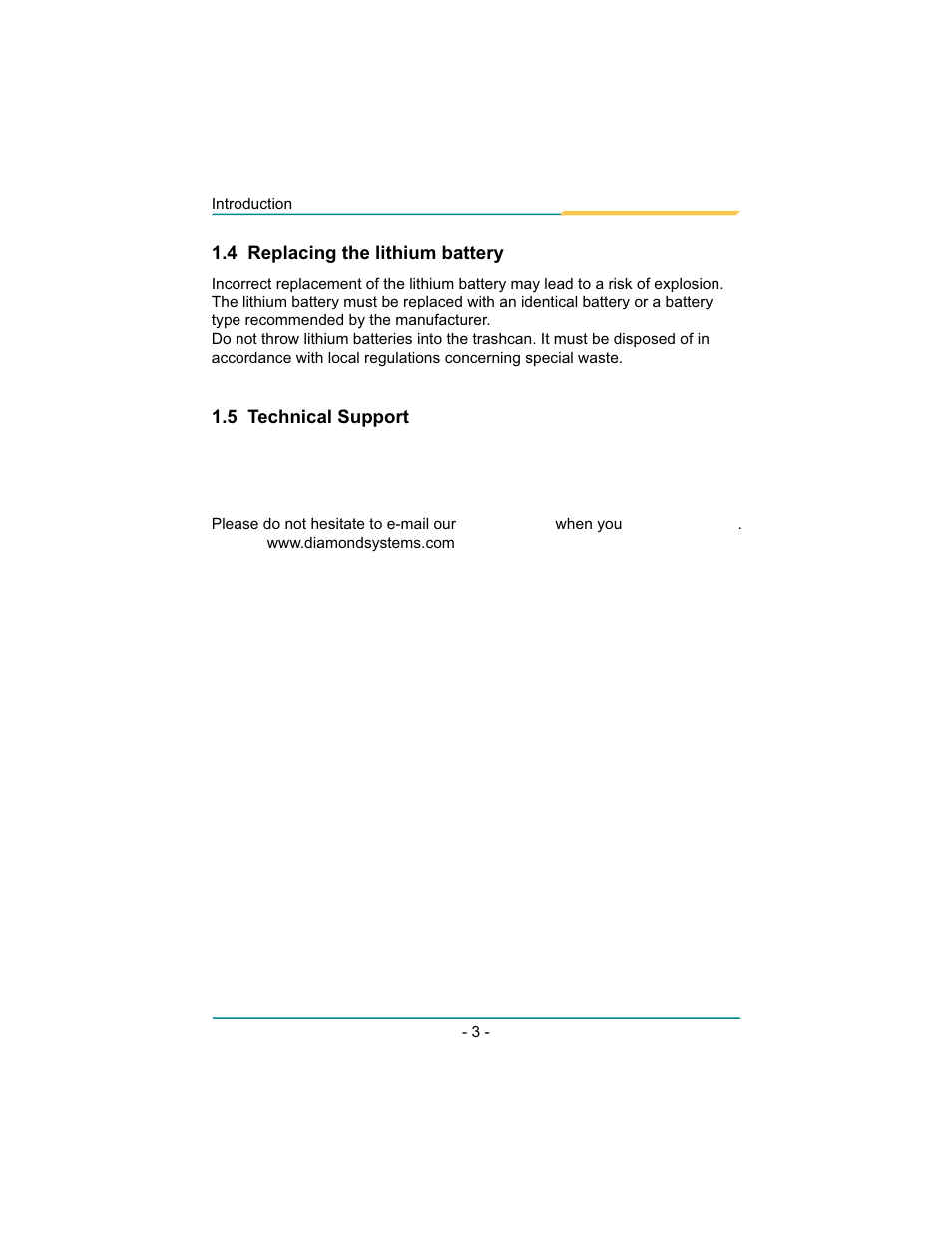Diamond Systems Rhodeus-LC LX800 PC/104 User Manual | Page 6 / 57