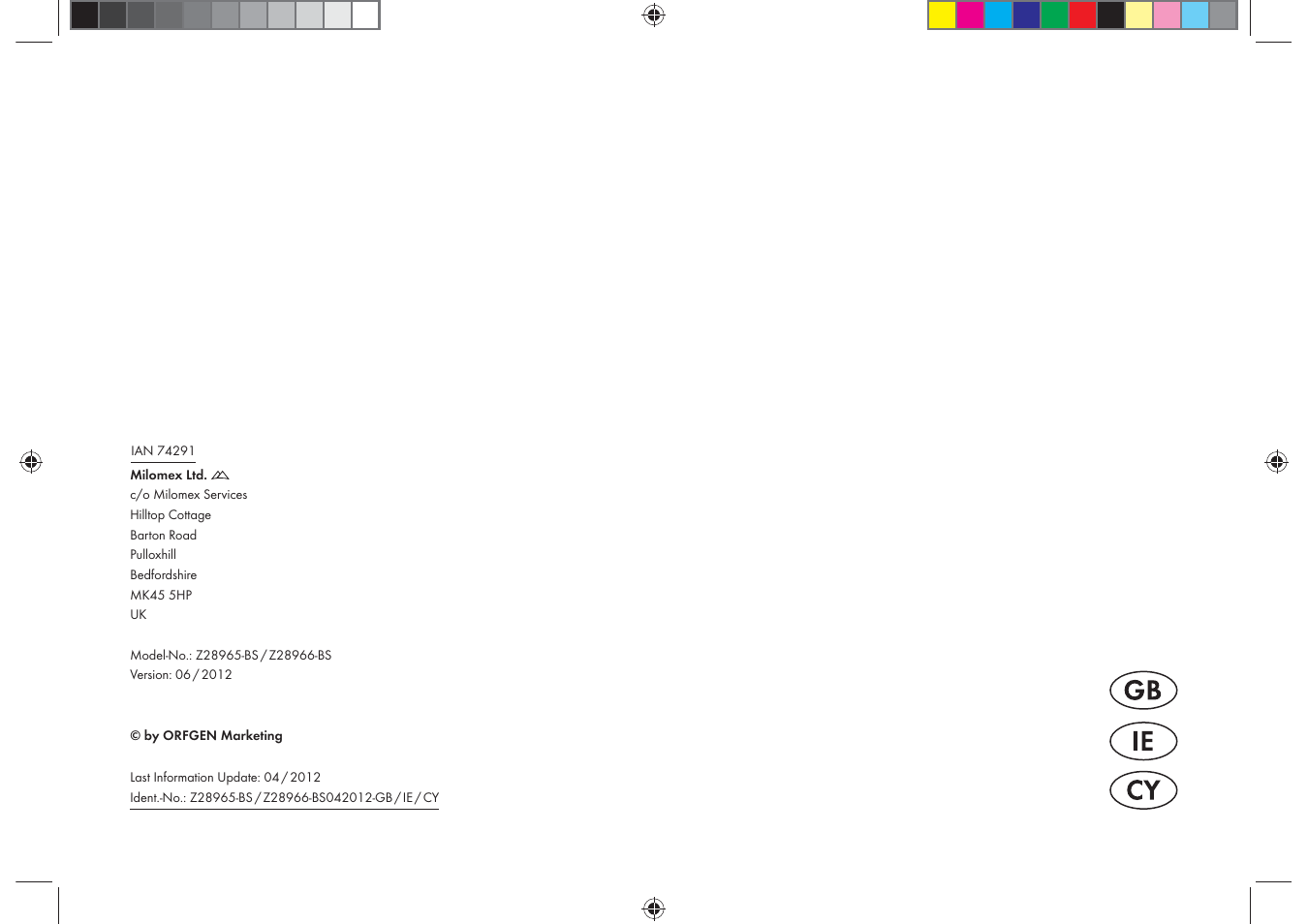 Melinera Z28965-BS User Manual | Page 16 / 16