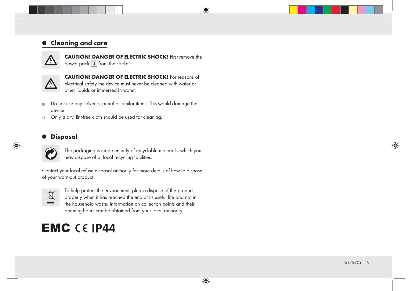 Melinera Z28965-BS User Manual | Page 9 / 16