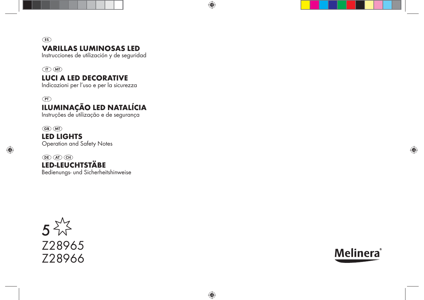 Melinera Z28965-BS User Manual | 30 pages