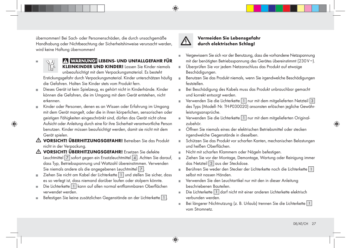 Melinera Z28965-BS User Manual | Page 27 / 30