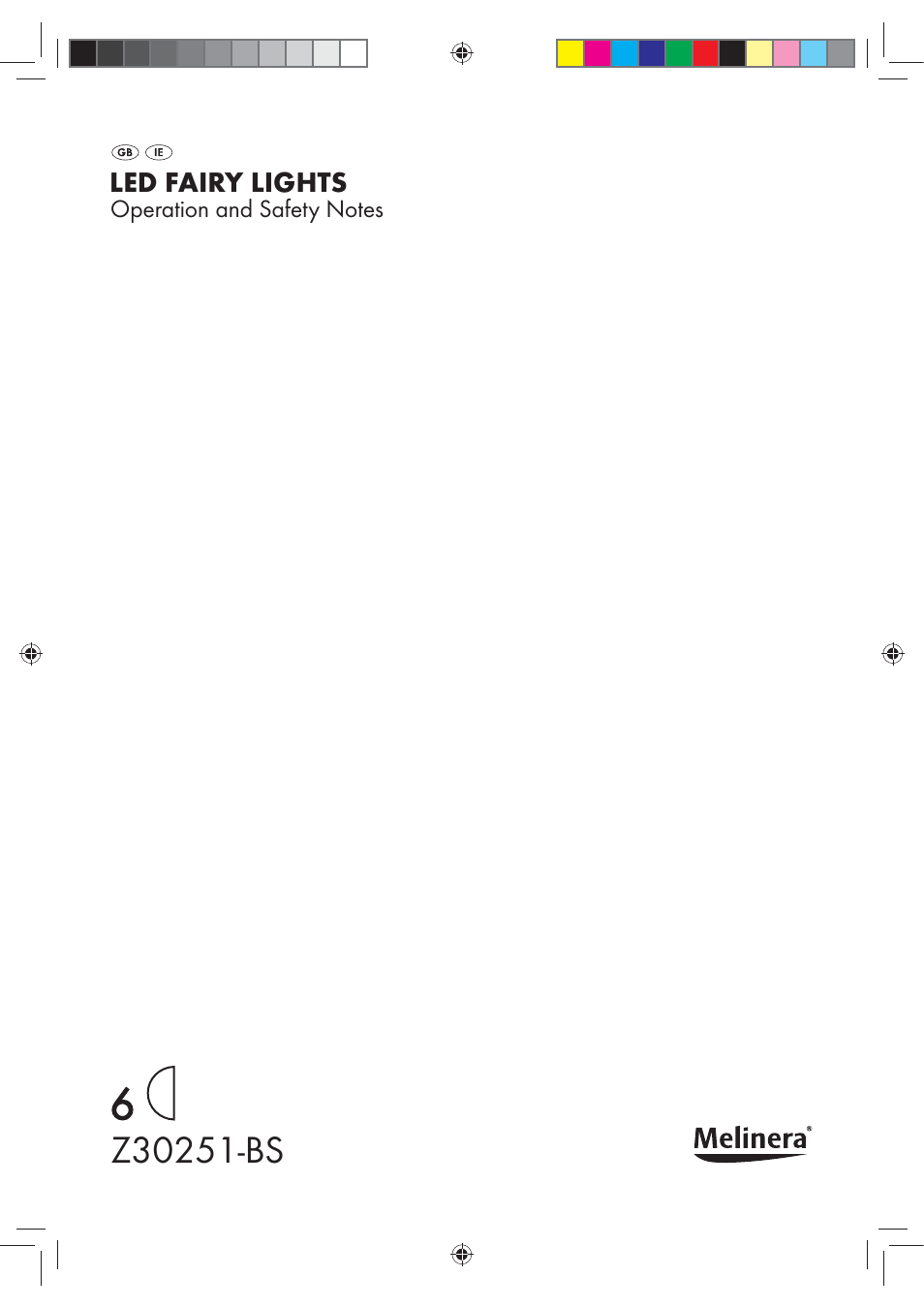 Melinera Z30251-BS User Manual | 7 pages