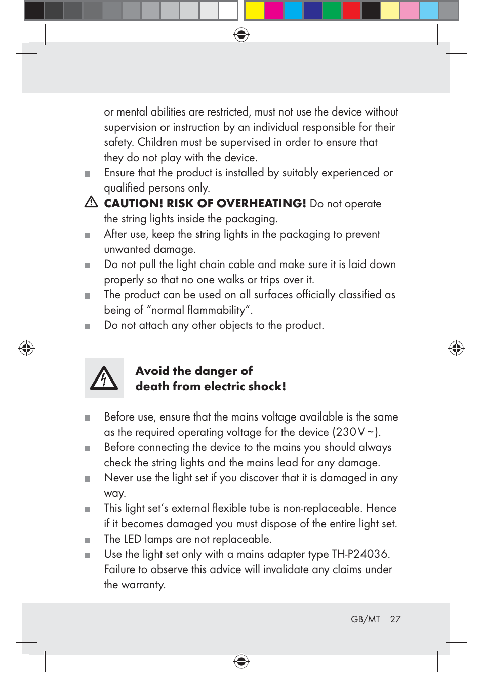 Melinera Z30171-BS User Manual | Page 27 / 37